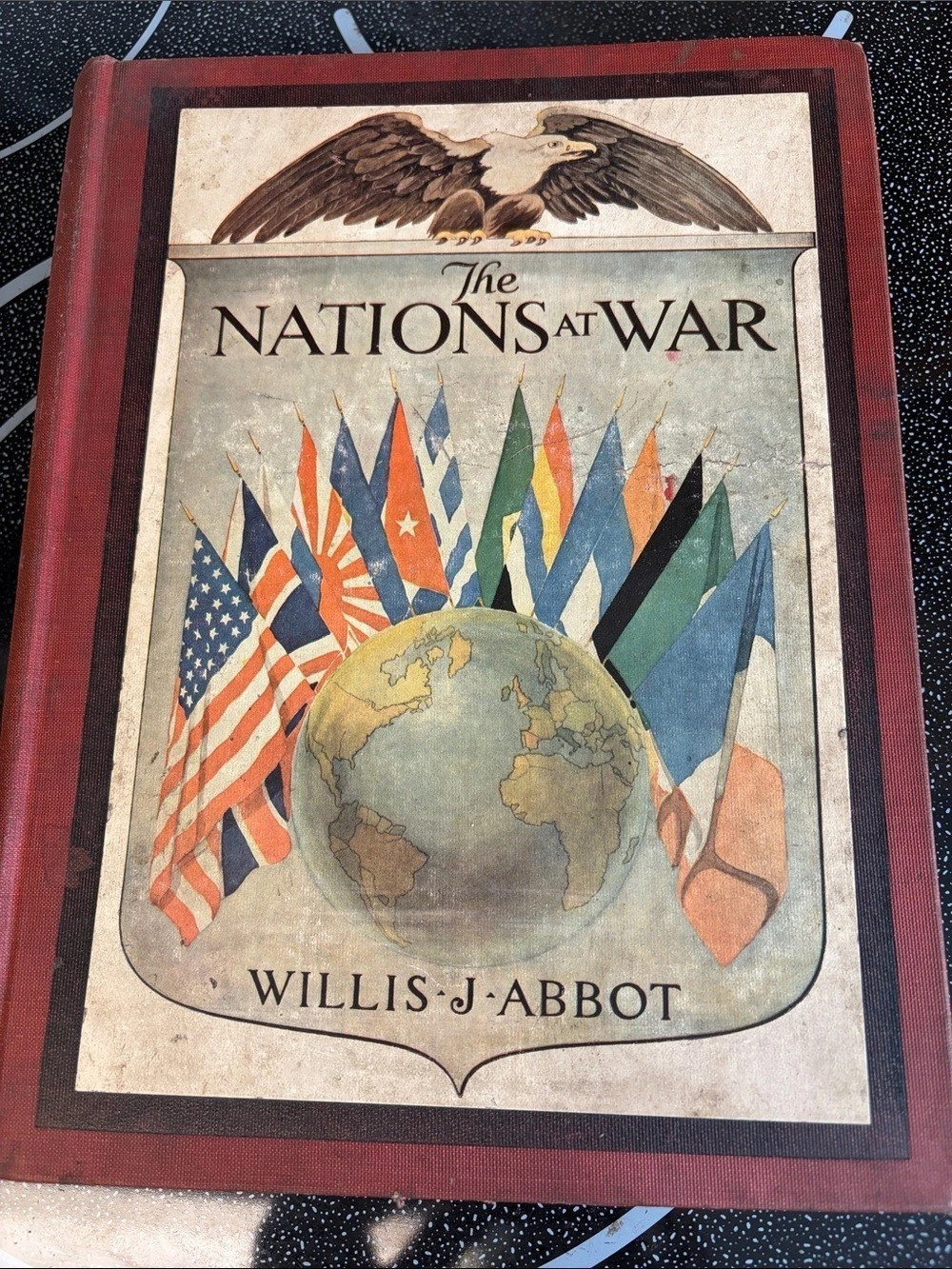 The Nations at War by Willis J. Abbot Vintage War History Book